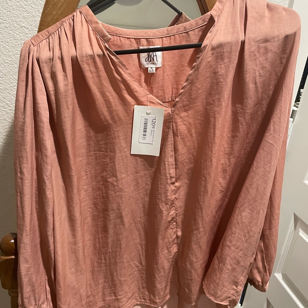 DRA Los Angeles Pink Button Up